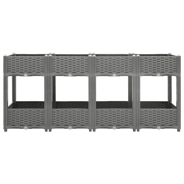 højbed 160x40x71 cm polypropylen