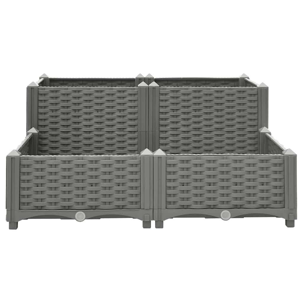 højbed 80x80x38 cm polypropylen