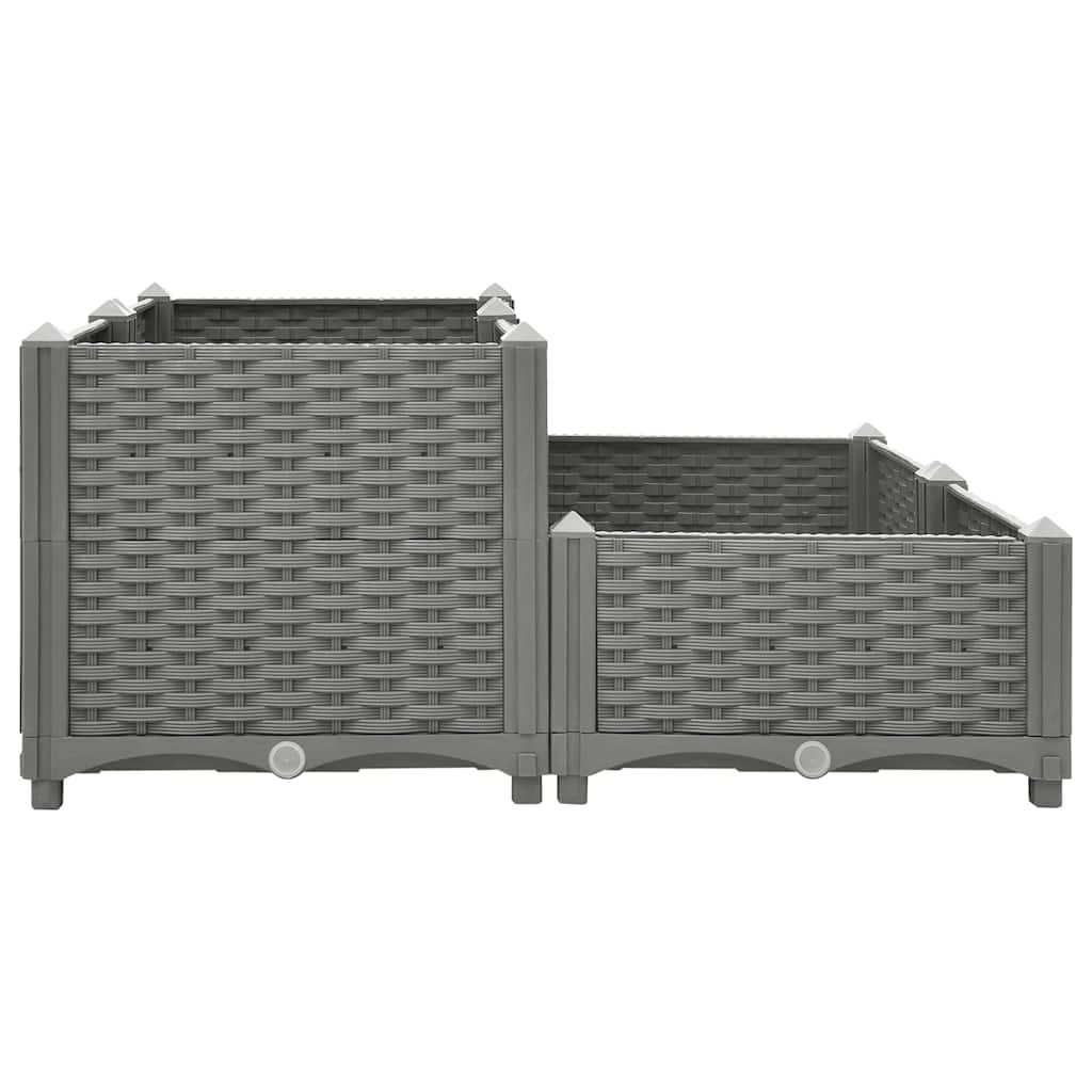 højbed 80x80x38 cm polypropylen