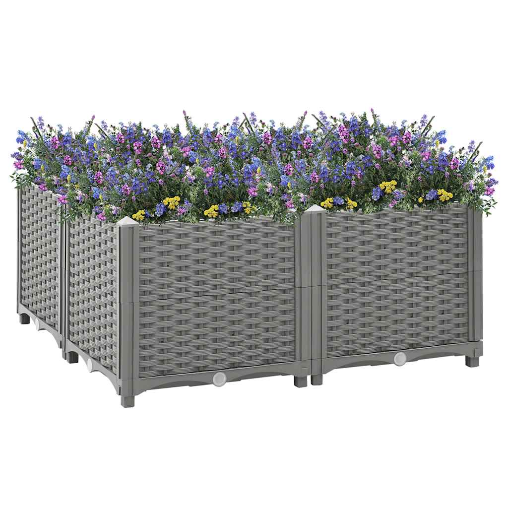 højbed 80x80x38 cm polypropylen