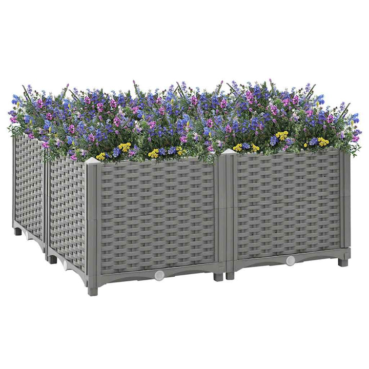 højbed 80x80x38 cm polypropylen