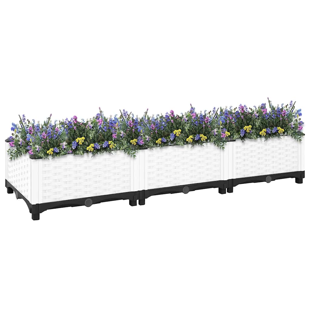 højbed 120x40x23 cm polypropylen