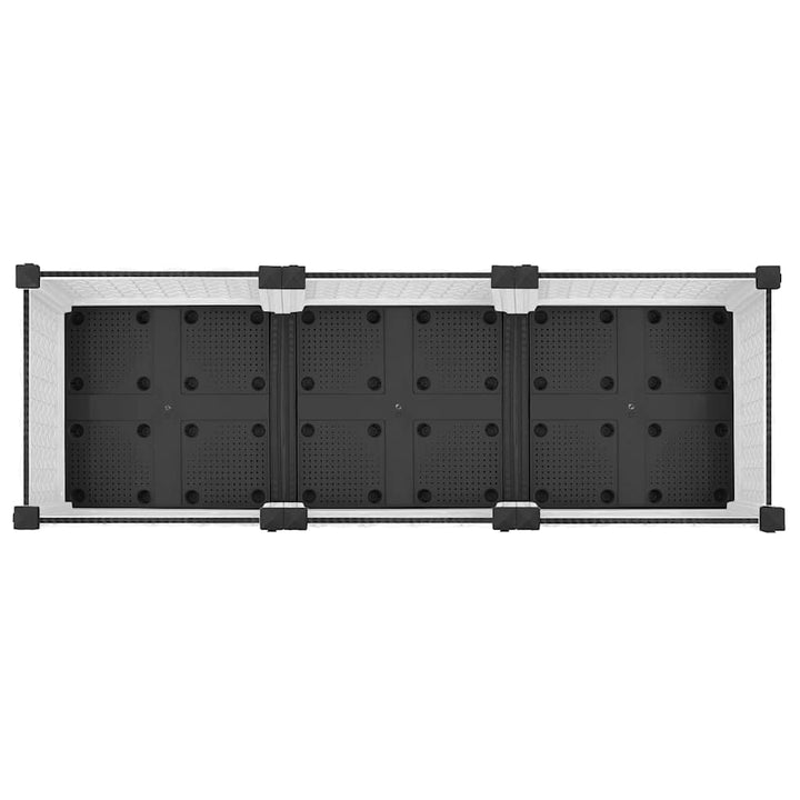 højbed 120x40x23 cm polypropylen