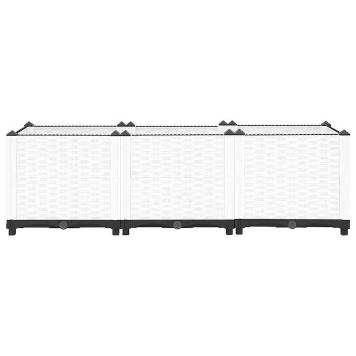 højbed 120x40x38 cm polypropylen