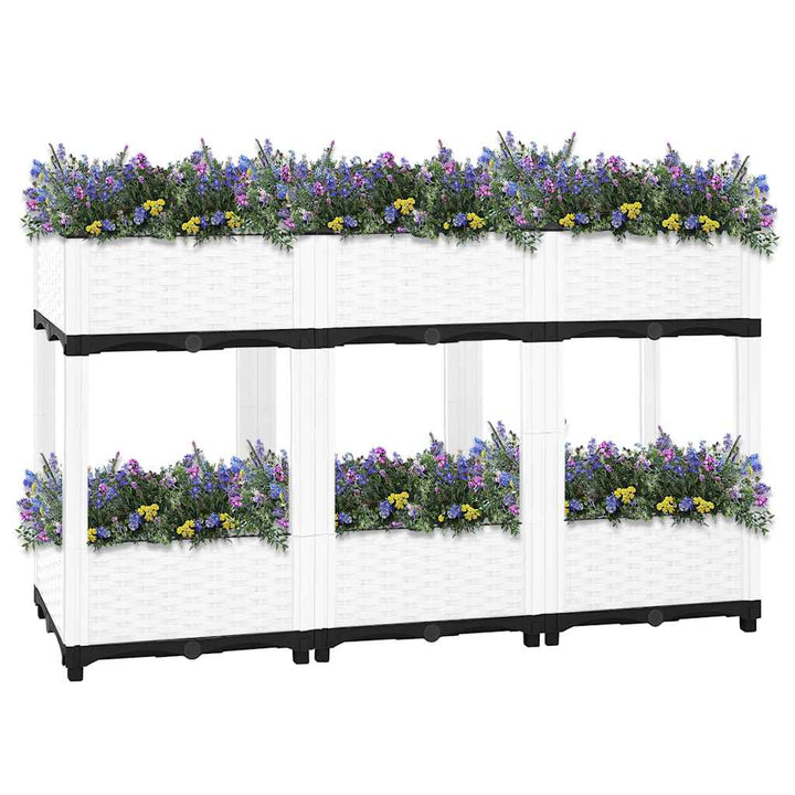 højbed 120x40x71 cm polypropylen