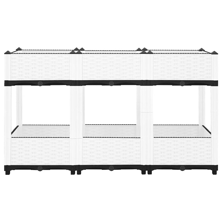 højbed 120x40x71 cm polypropylen