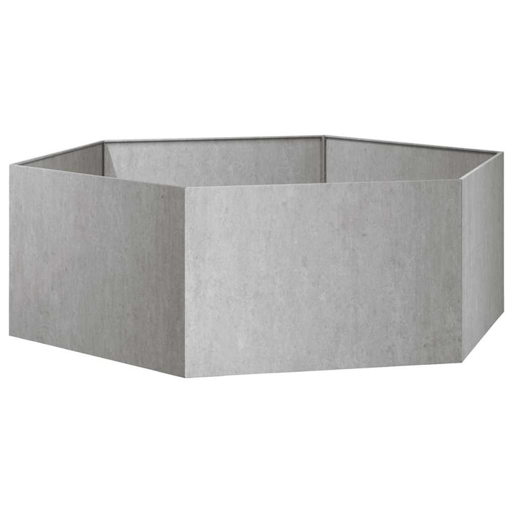 plantekasse 138x120x45 cm cortenstål rustfarvet
