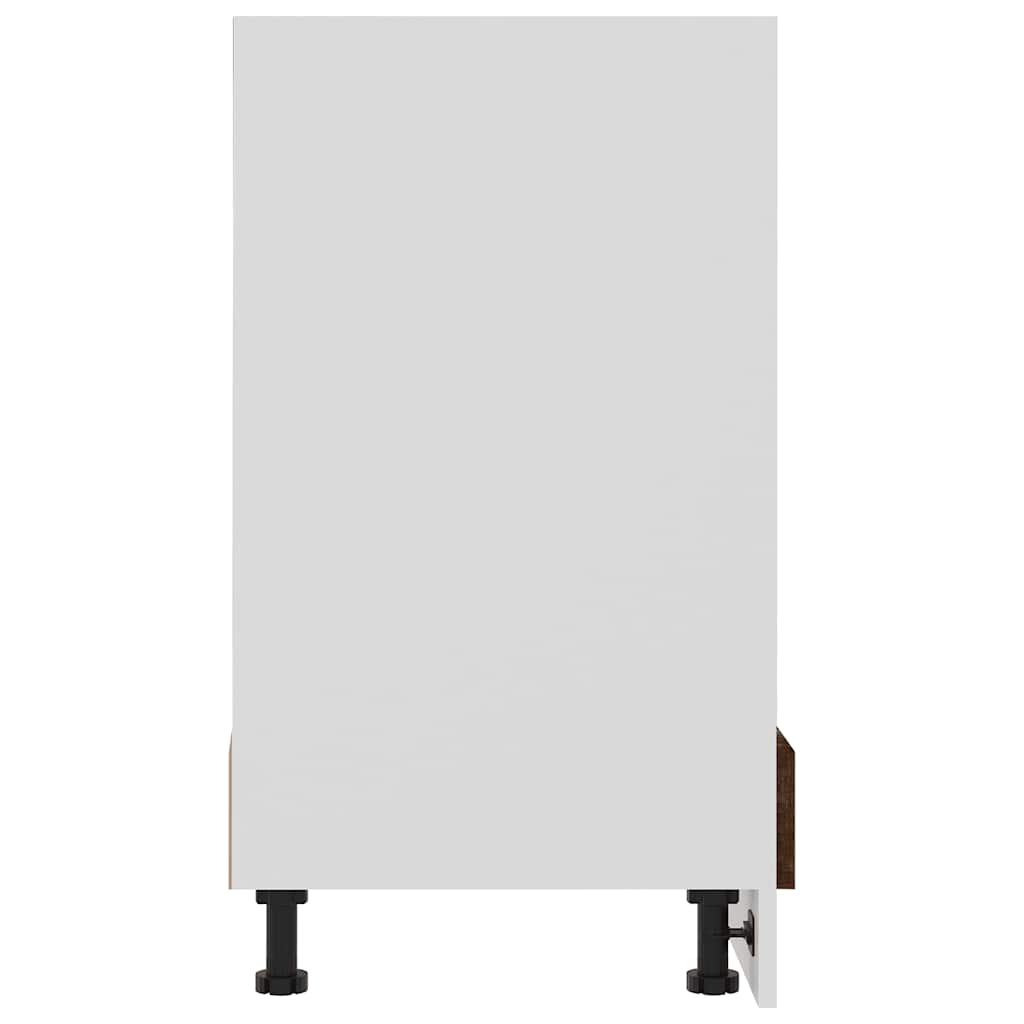 ovnskab "Riga" røget eg 60x46x81,5 cm konstrueret træ