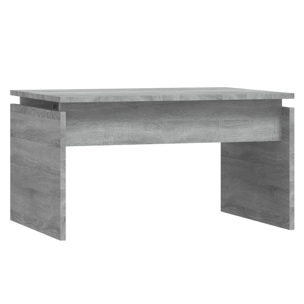 sofabord 68x50x38 cm konstrueret træ grå sonoma-eg