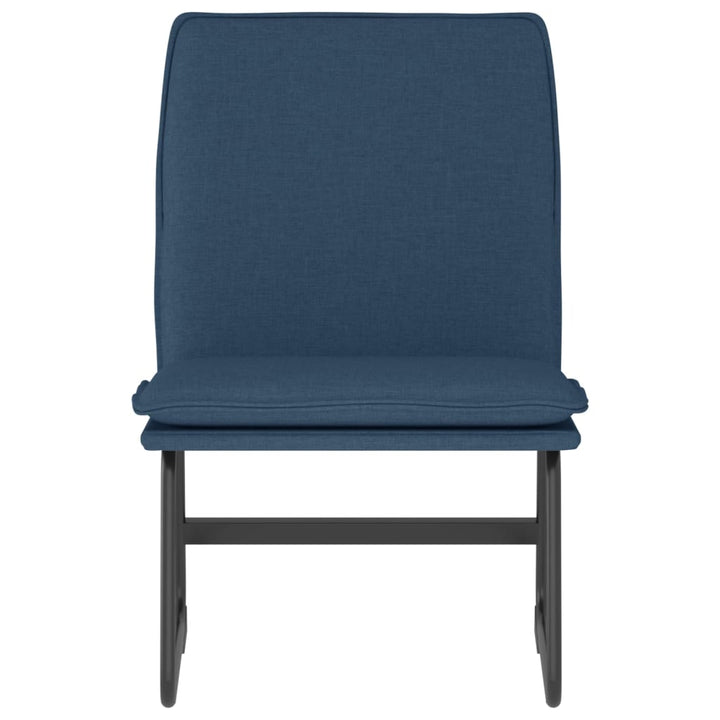 loungestol 52x75x76 cm stof Blå