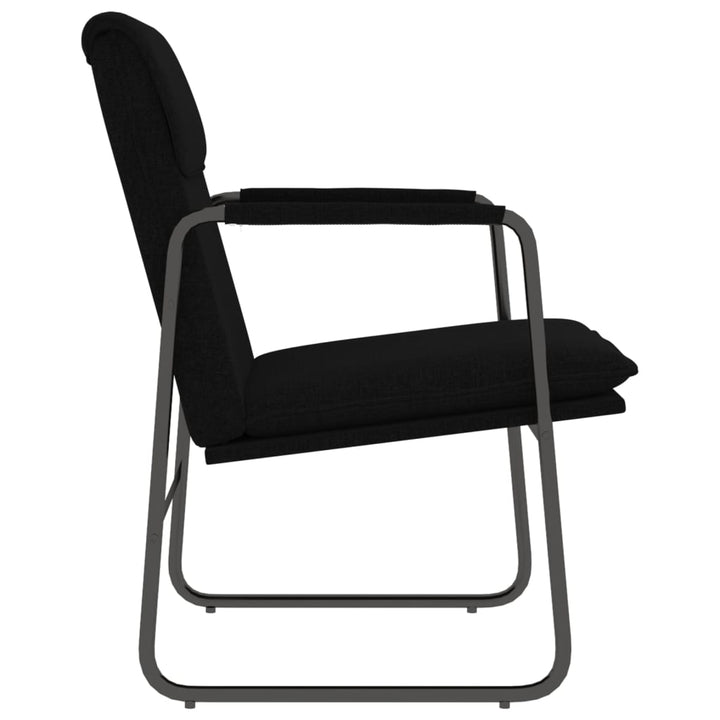 loungestol 55x64x80 cm stof sort
