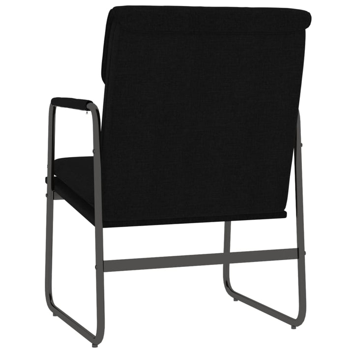 loungestol 55x64x80 cm stof sort