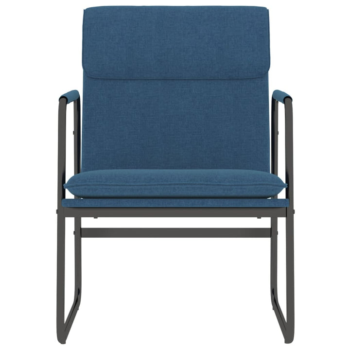loungestol 55x64x80 cm stof Blå