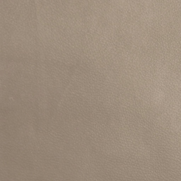 bænk 100x64x80 cm kunstlæder cappuccinofarvet