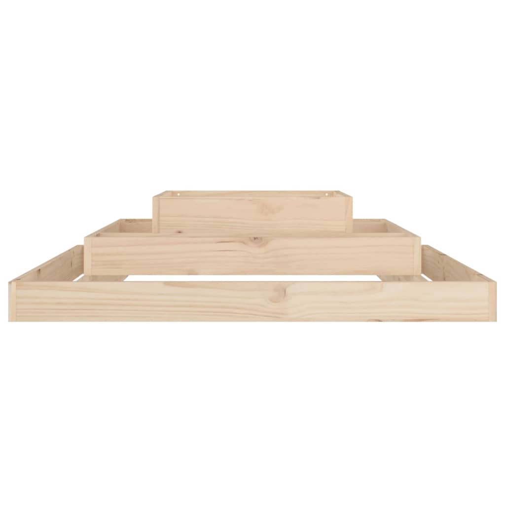 plantekasse 110x110x27 cm massivt fyrretræ