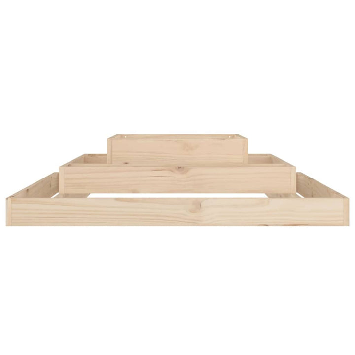 plantekasse 110x110x27 cm massivt fyrretræ