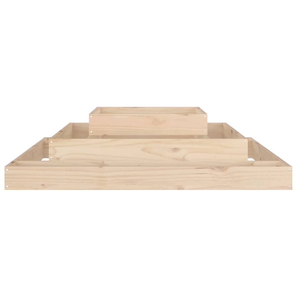 plantekasse 110x110x27 cm massivt fyrretræ