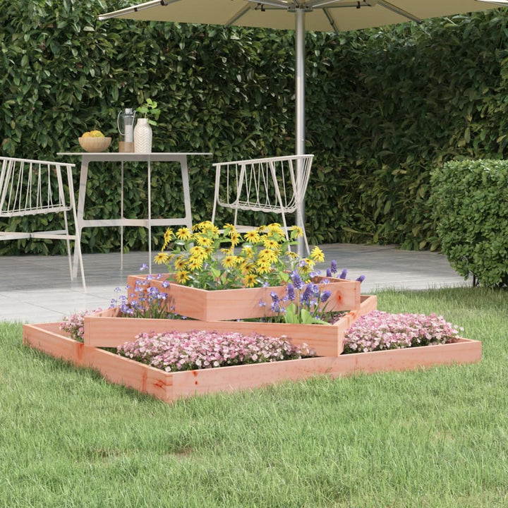 plantekasse 112x112x27 cm massivt douglasgran