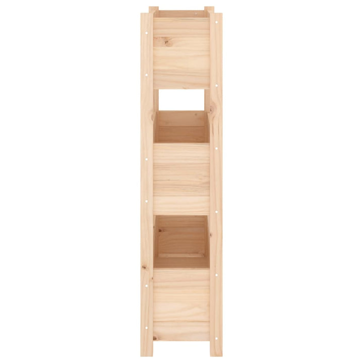 plantekasse 77x25x104,5 cm massivt fyrretræ