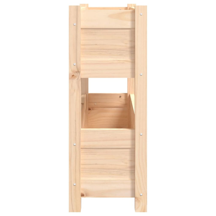 plantekasse 77x25x66 cm massivt fyrretræ