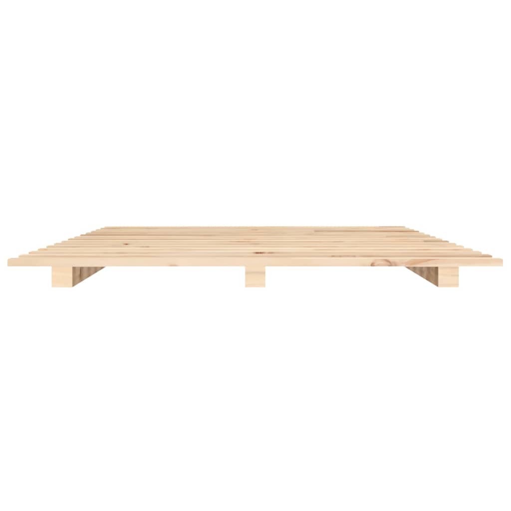 sengeramme 140x200 cm massivt fyrretræ
