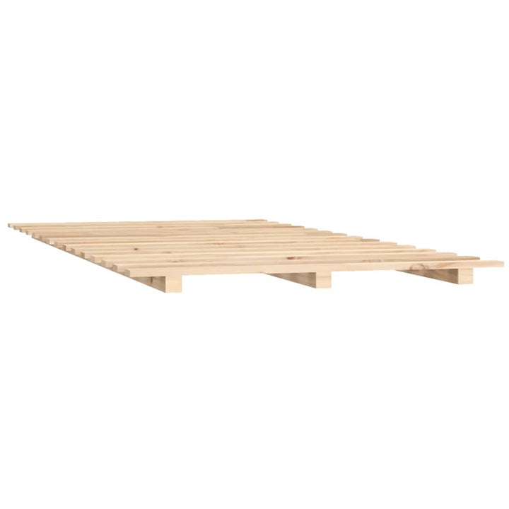 sengeramme 150x200 cm massivt fyrretræ