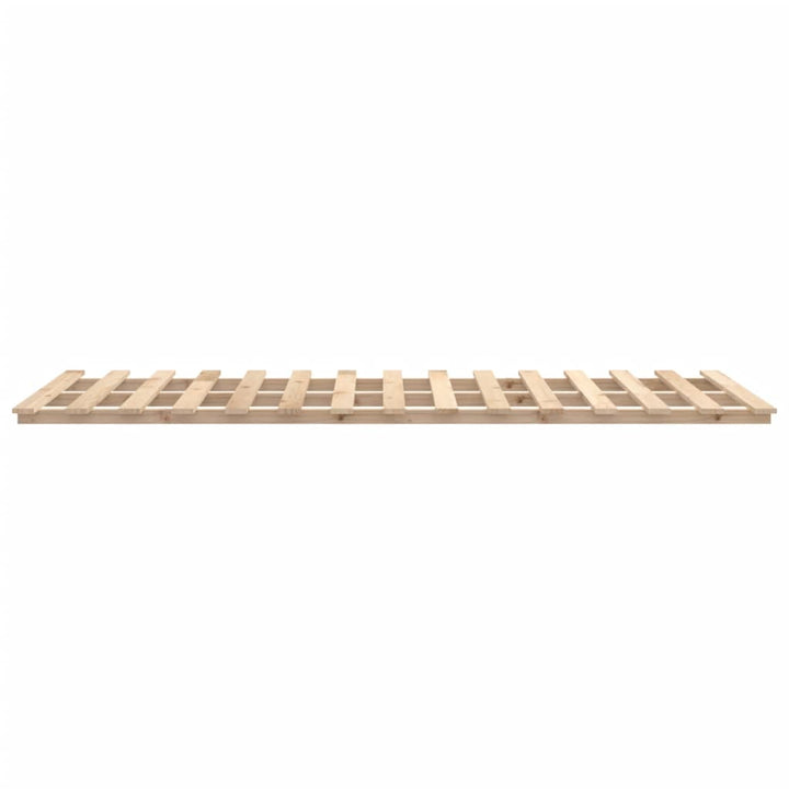 sengeramme 140x190 cm massivt fyrretræ