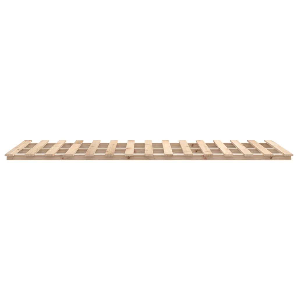 sengeramme 135x190 cm massivt fyrretræ