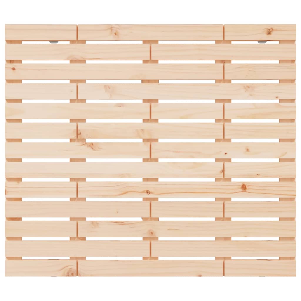 sengegavl 106x3x91,5 cm massivt fyrretræ