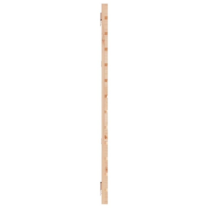 sengegavl 206x3x91,5 cm massivt fyrretræ