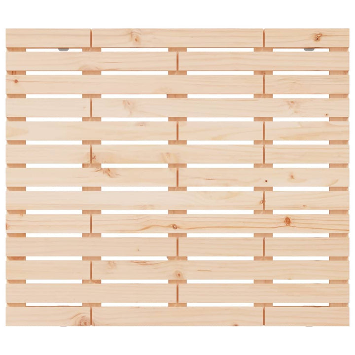 sengegavl 126x3x91,5 cm massivt fyrretræ
