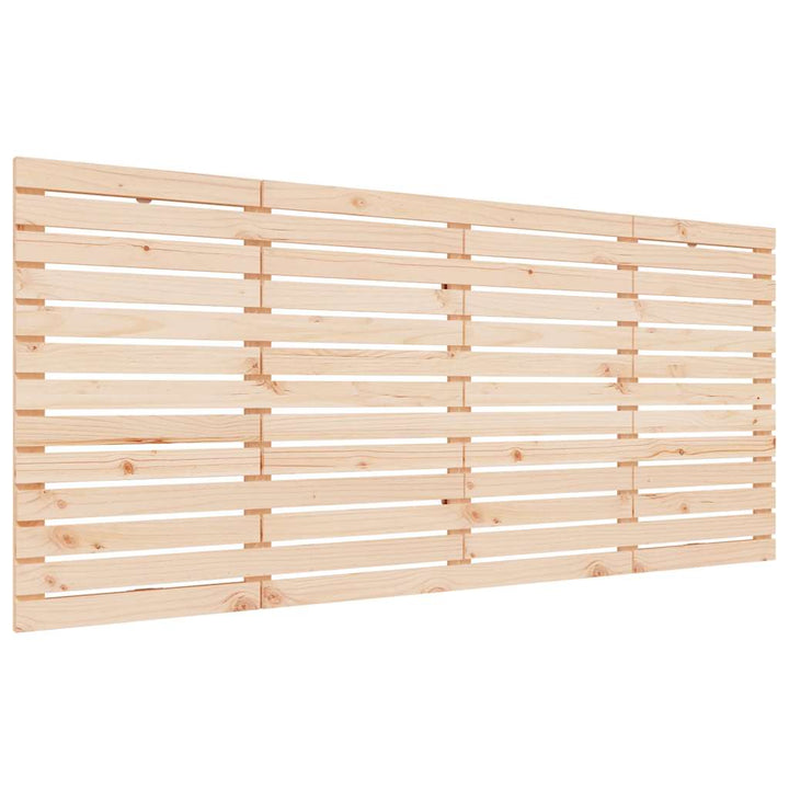 sengegavl 156x3x91,5 cm massivt fyrretræ