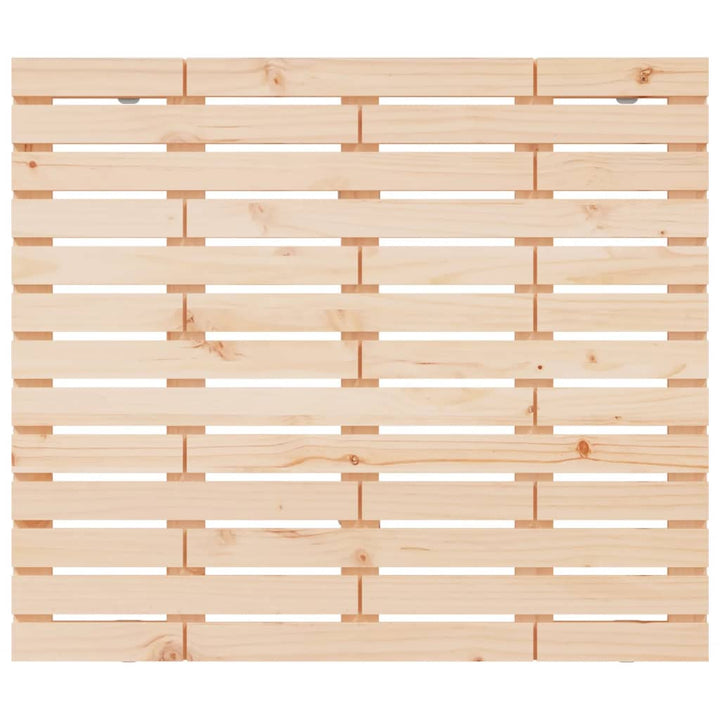 sengegavl 141x3x91,5 cm massivt fyrretræ