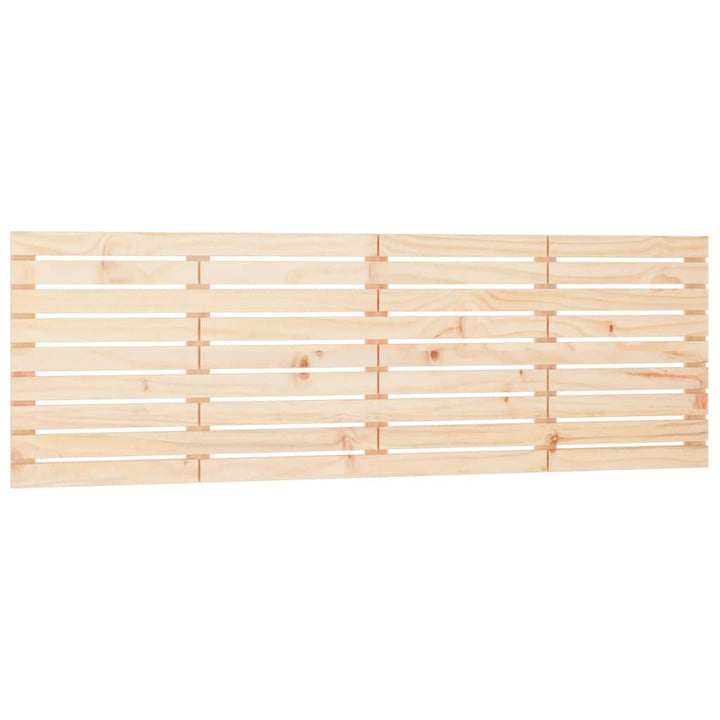 sengegavl 206x3x63 cm massivt fyrretræ