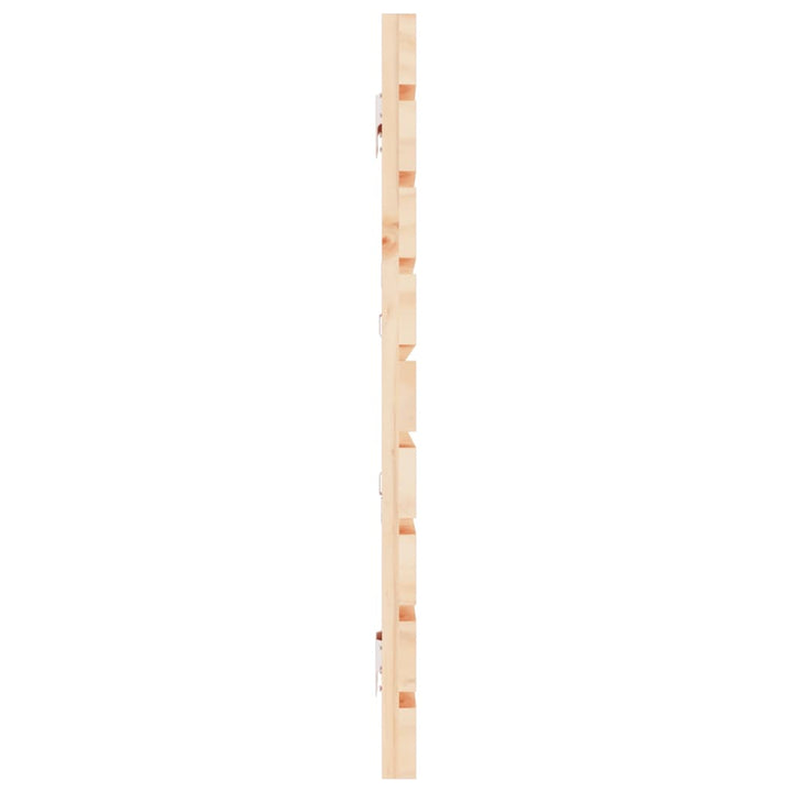 sengegavl 206x3x63 cm massivt fyrretræ