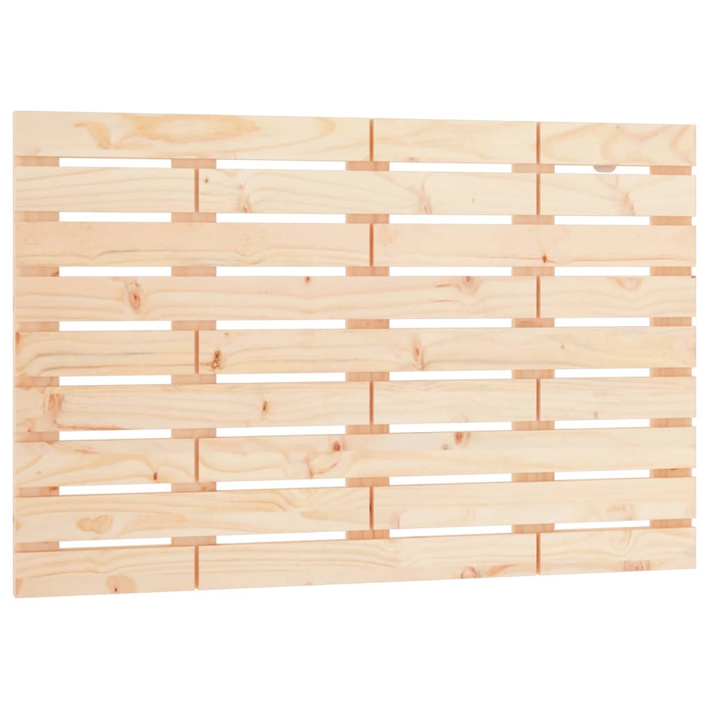 sengegavl 96x3x63 cm massivt fyrretræ