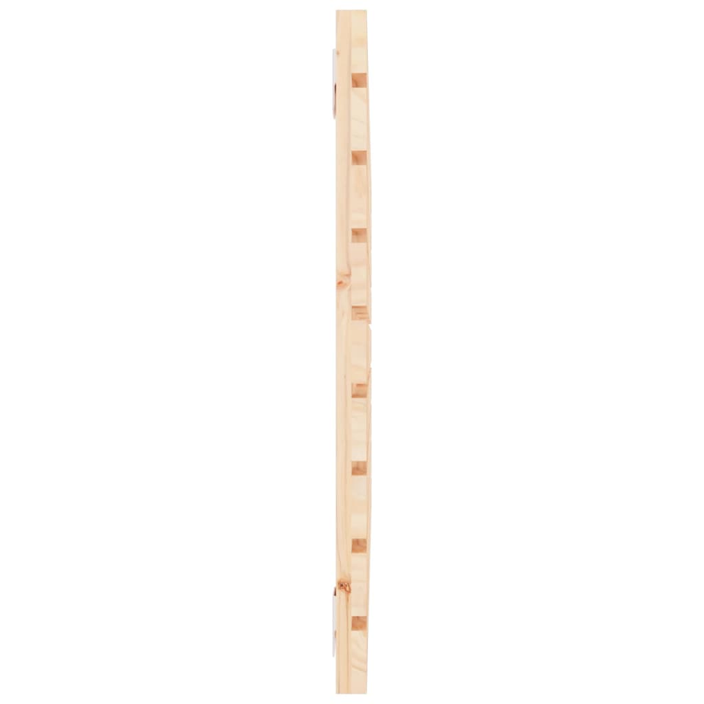 sengegavl 96x3x63 cm massivt fyrretræ