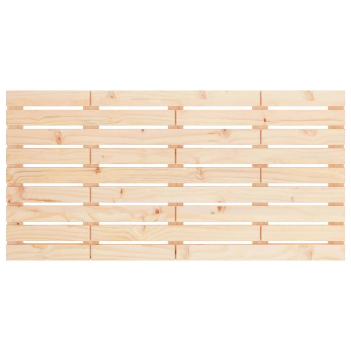 sengegavl 146x3x63 cm massivt fyrretræ