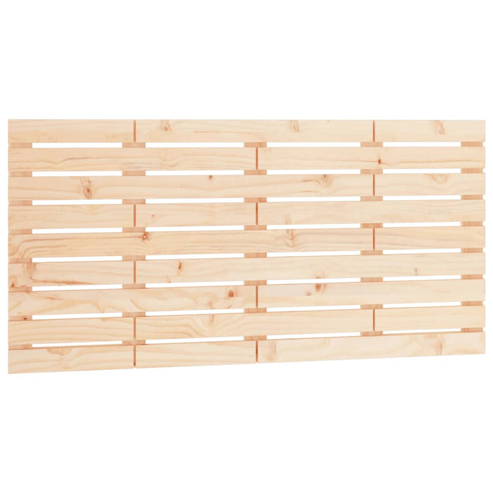 sengegavl 156x3x63 cm massivt fyrretræ