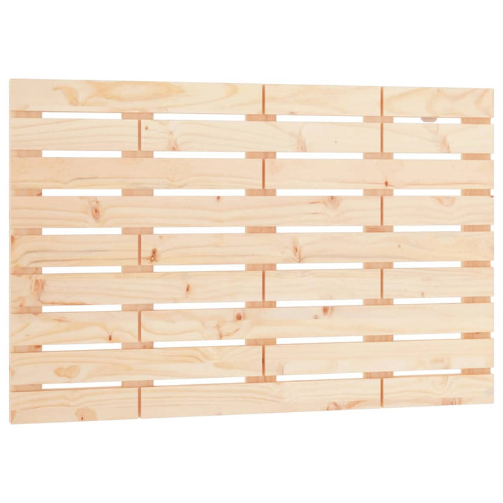 sengegavl 81x3x63 cm massivt fyrretræ