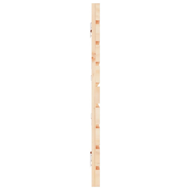 sengegavl 166x3x63 cm massivt fyrretræ