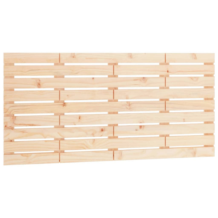 sengegavl 141x3x63 cm massivt fyrretræ