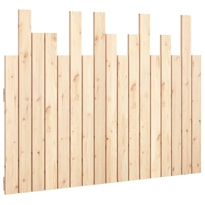 sengegavl 108x3x80 cm massivt fyrretræ