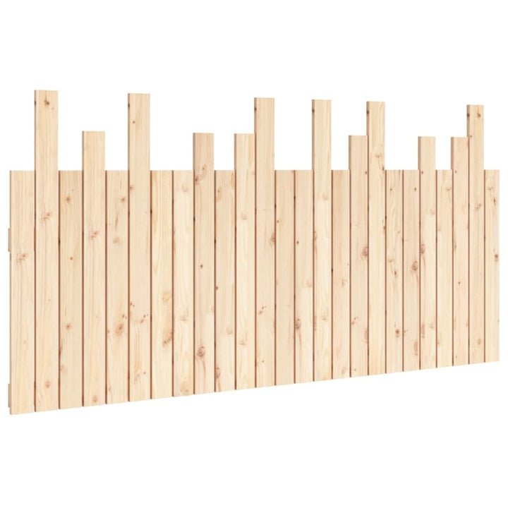 sengegavl 159,5x3x80 cm massivt fyrretræ