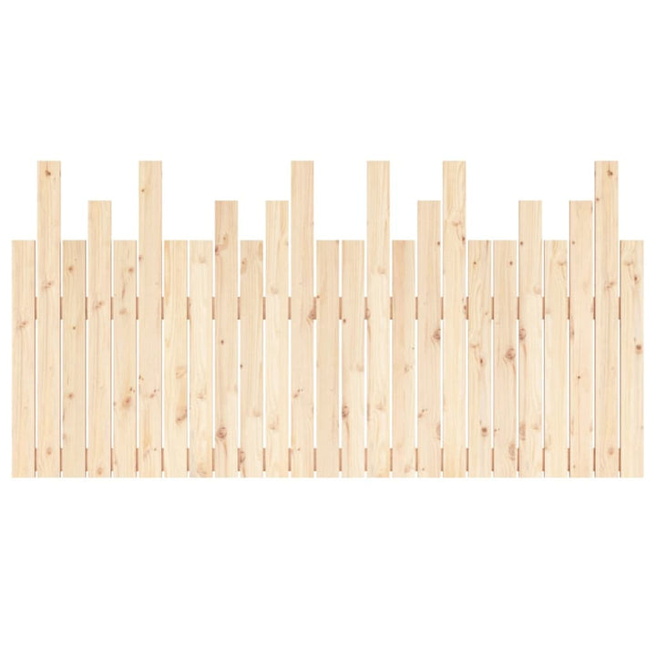 sengegavl 159,5x3x80 cm massivt fyrretræ