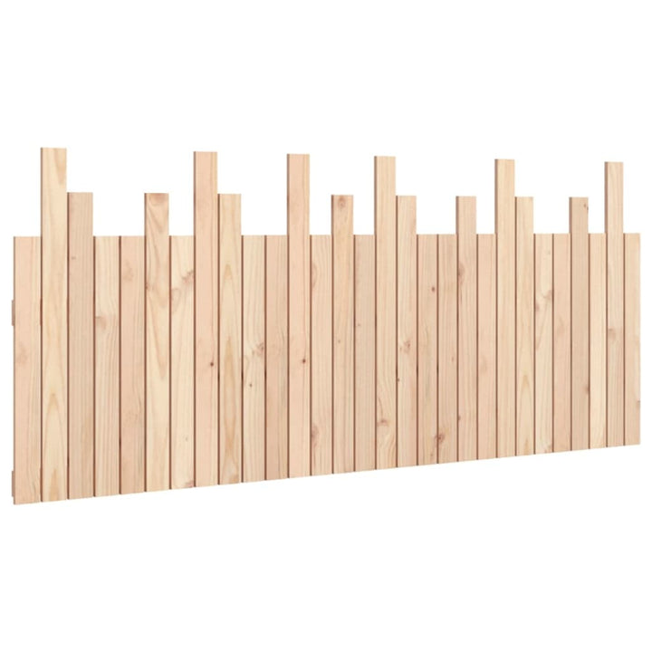 sengegavl 185x3x80 cm massivt fyrretræ