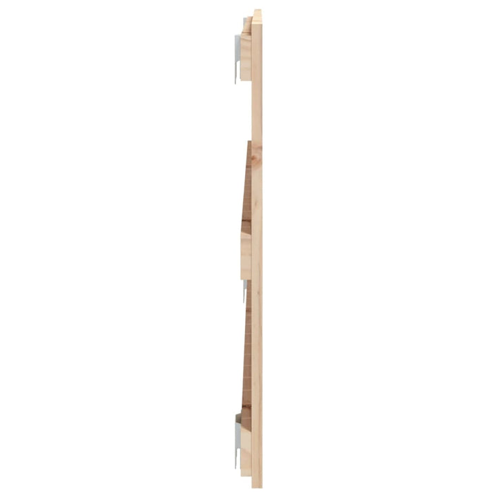 sengegavl 108x3x60 cm massivt fyrretræ