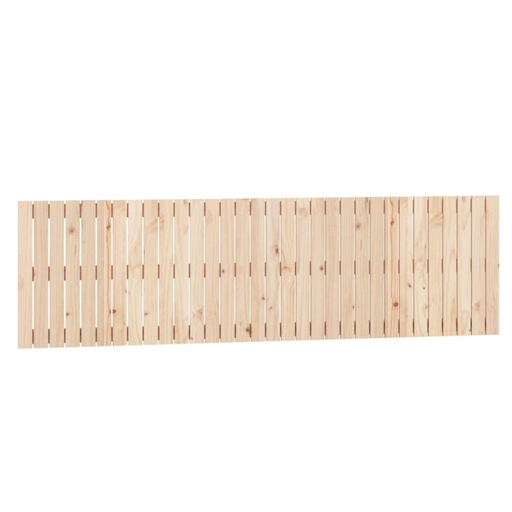 sengegavl 204x3x60 cm massivt fyrretræ