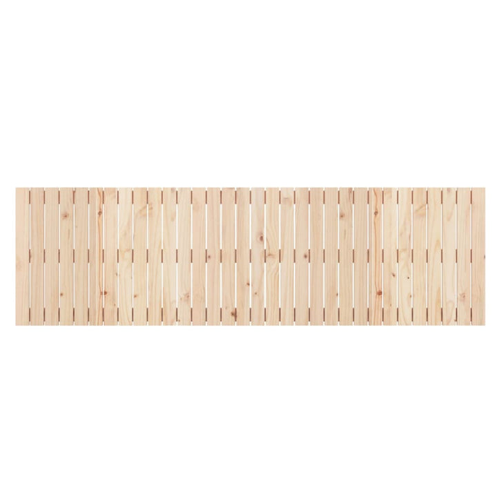 sengegavl 204x3x60 cm massivt fyrretræ