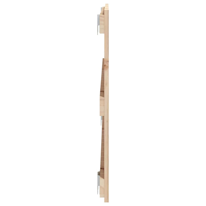 sengegavl 95,5x3x60 cm massivt fyrretræ